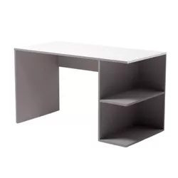 купить Офисный стол Smartex (10102) Comp 120cm Alb+Grafit в Кишинёве 
