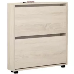 cumpără Raft pentru încălțăminte Mobildor-Lux Leo Slim 60x16x86H cm Sonoma în Chișinău 