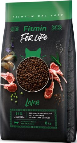 cumpără Hrană pentru animale de companie Fitmin Cat For Life Adult lamb 8kg în Chișinău 