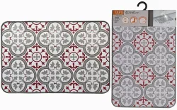 купить Коврик для ванной Luance 55806 Covoras antiderapant 40x60cm Paco Rouge, poliester в Кишинёве 
