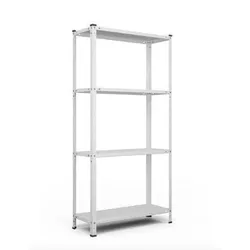 cumpără Raft de depozitare Nex Home Raft metalic REK 1500x750x300 mm, 4 rafturi metal, white în Chișinău 