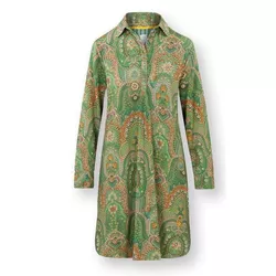 купить Домашний текстиль Pip Studio 51.503.676 Daaltje Long Sleeve Nightdress Jabali Green XXL Green в Кишинёве 