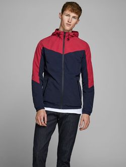 Куртка JACK&JONES Темно синий с красным Jack & Jones 12165494