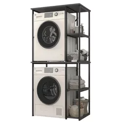cumpără Accesoriu pentru baie Bofigo Стеллаж для стиральной машины 12-38-08 Anthracite în Chișinău 