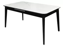купить Стол Deco Masa Extensibila Ravena 160/200x90x76 Ceramic Snow White в Кишинёве 