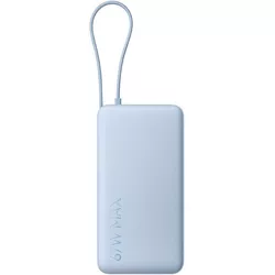 купить Аккумулятор внешний USB (Powerbank) Xiaomi 67W 10k w/Cable Blue в Кишинёве 