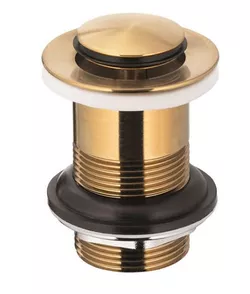 купить Донный клапан kfa armatura Brushed Gold матовое золото, click-clack в Кишинёве 