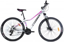 купить Велосипед Crosser X100 26-2130-21-13 Grey/Pink в Кишинёве 