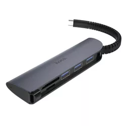 cumpără Adaptor de rețea USB Hoco HB17ECTC / HB17 Type-C adapter în Chișinău 