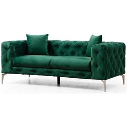 cumpără Canapea Trendy Como Verde (2 locuri) în Chișinău 