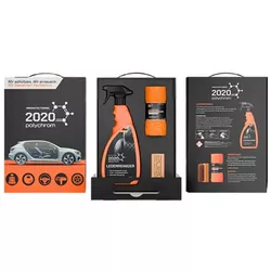cumpără Produs de îngrijire auto Polychrom 2020 Set curățare piele LEDERREINIGER 500 ml + perie + lavetă în Chișinău 
