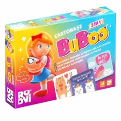 cumpără Joc educativ de masă miscellaneous 079770 Cartonașele Buboo 3în1, pentru Fetițe, ro în Chișinău 