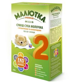 Молочная смесь Малютка 2 Premium (6-12 мес), 350г