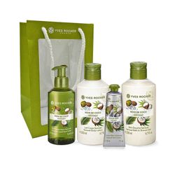 LES PLAISIRS NATURE - Set îngrijirea corpului Nucă de Cocos