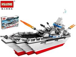 Конструктор Hsanhe Эсминец 353дет 38X24.5X6cm