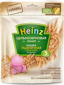 Безмолочная пшеничная (спельтовая) кашка Heinz (5+ мес) 180 г