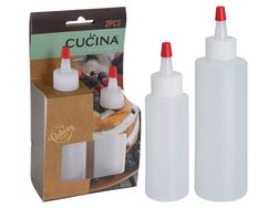 Набор бутылочек для украшения с насадкой Cucina 2шт 60/120ml