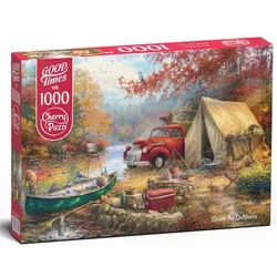 cumpără Puzzle Cherry Pazzi C30394 Puzzle 1000 elemente Drum bun! în Chișinău 