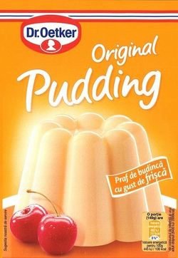 Пудинг со сливочным вкусом Dr. Oetker, 40г