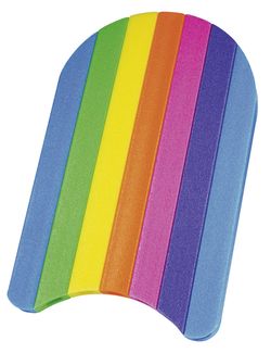 Доска для плавания 48х30x3 см Beco Rainbow Kick Board 9692 (7171)