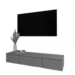 купить Тумба напольная для TV Smartex (16569) Т10 120 TV-Навесная Grafit в Кишинёве 