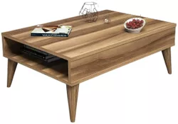 купить Журнальный столик Trendy Лучший, орех 90x34x60 см в Кишинёве 