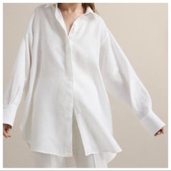 Блуза Massimo Dutti Белый massimo dutti 5197/570