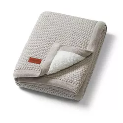 cumpără Lenjerie de pat pentru copii BabyOno 1658 Patura de bumbac cu captuseala din fleece Grey în Chișinău 