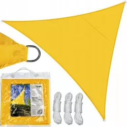 cumpără Umbră pentru grădină Jumi OM-631465 Pinza de umbra triunghiulara (galben) 3.6x3.6x3.6m în Chișinău 
