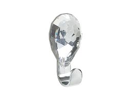 Крючок самоклеющийся Jewel 3X6.5cm кристал