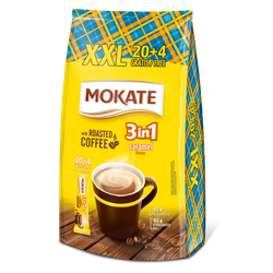 Кофе Mokate 3 в 1 Caramel 24*17гр