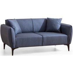 cumpără Canapea Trendy Belissimo Albastru (2 locuri) în Chișinău 