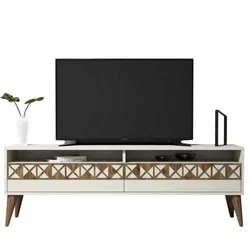 cumpără Comodă TV Trendy Linie, Crema 150x50x30cm în Chișinău 