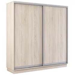 cumpără Dulap Mobildor-Lux Fox uși glisante din PAL (190x60x200H cm) Sonoma în Chișinău 