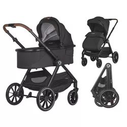 купить Детская коляска Coccolle 2in1 Aspen Jet black в Кишинёве 