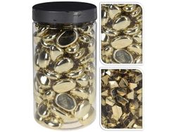 Набор камней декоративных 225gr, золотые