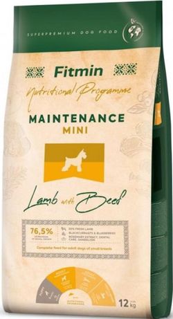 купить Корм для питомцев Fitmin Dog mini maintenance lamb beef 12 kg в Кишинёве 