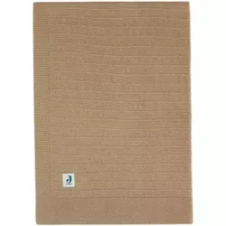 cumpără Lenjerie de pat pentru copii Jollein 516-511-67012 Paturica Pure Knit Biscuit GOTS, 75x100 cm în Chișinău 