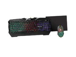 Gaming Keyboard & Mouse & Mouse Pad Qumo Solaris