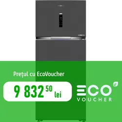 cumpără Frigider cu congelator sus Grundig GDPN67830FXRW în Chișinău 
