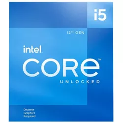 CPU Intel Core i5-12600KF 3.7-4.9GHz (6P+4E/16T, 20MB,S1700,10nm, No Integ. Graphics, 125W) Tray