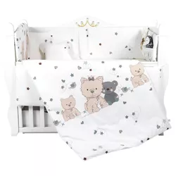 cumpără Lenjerie de pat pentru copii PernaMea Set lenjerie 8 piese Lovely Puppy (PM.100262/9) în Chișinău 