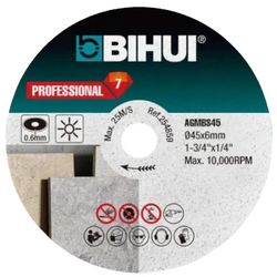 cumpără Disc de tăiere Bihui AGMBS45 Диск алмазный сплошной 45x6x0.6mm în Chișinău 