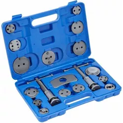 купить Набор ручных инструментов Hoegert HT8G374 Комплект для установки поршней суппортов дисковых тормозов, 18 предм. в Кишинёве 