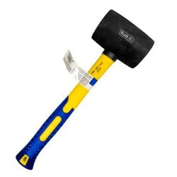 купить Молоток S&R 284680065 Ciocan de cauciuc negru 680gr в Кишинёве 