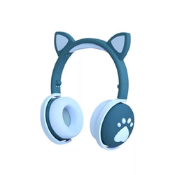 Keeka On-Ear Headphones with MIC Bluetooth BK1, Dark Blue