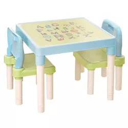 cumpără Set de mobilier pentru copii Mobhaus Balto (Blue/Green/White) în Chișinău 