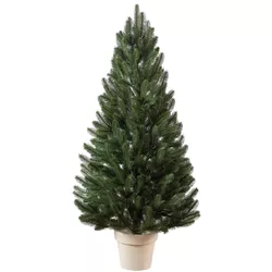 cumpără Brad artificial Promstore 57952 Lapland, ace turnate, 110cm, in ghiveci, PE în Chișinău 