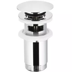 купить Смеситель для ванны kfa armatura Донный клапан click-clack d49х1"1/4 хром в Кишинёве 