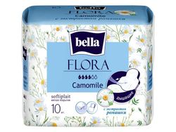 Absorbante zile critice Bella Flora Comfort Chamomile, 10 buc.